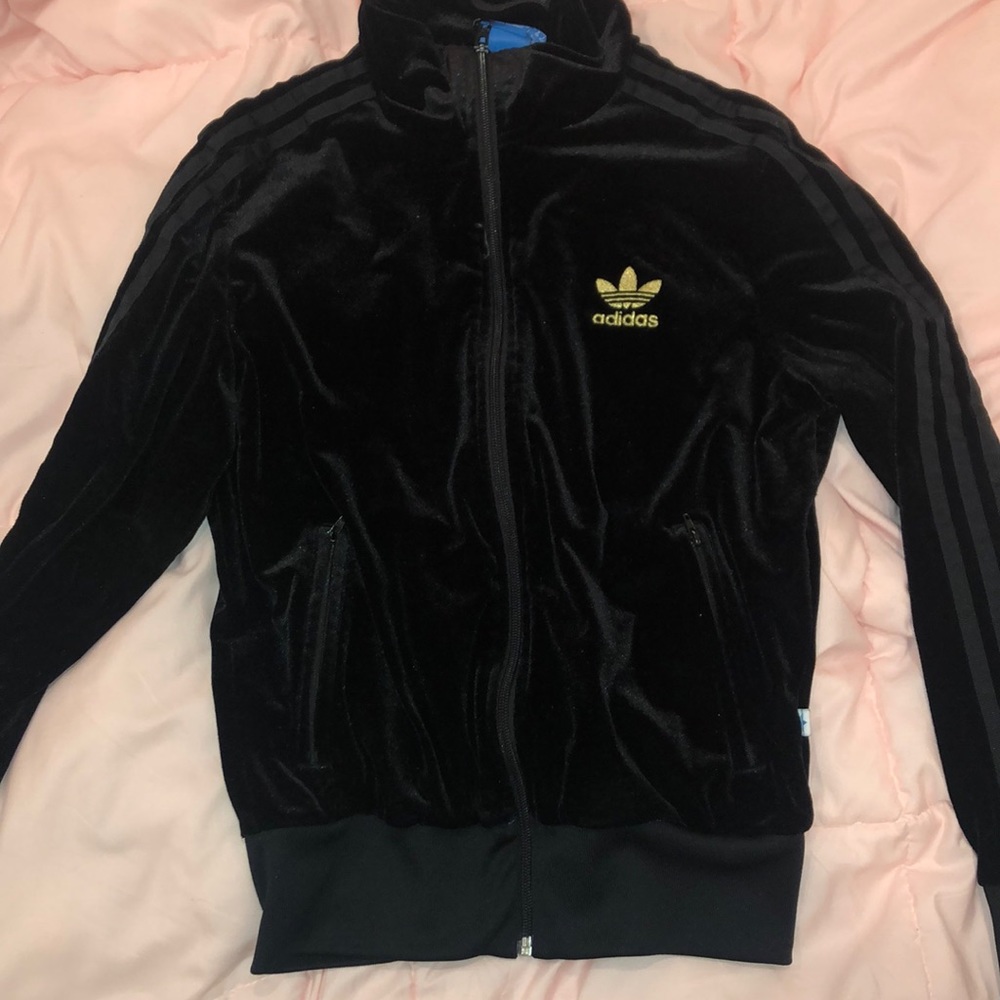 Adidas Velvet women’s zip up sweater